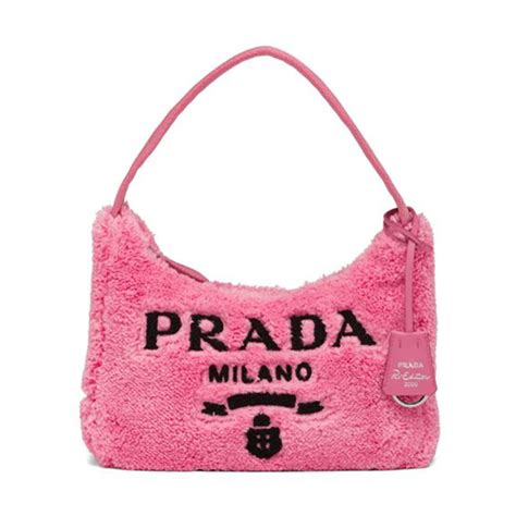 fuzzy prada bag|prada handbags.